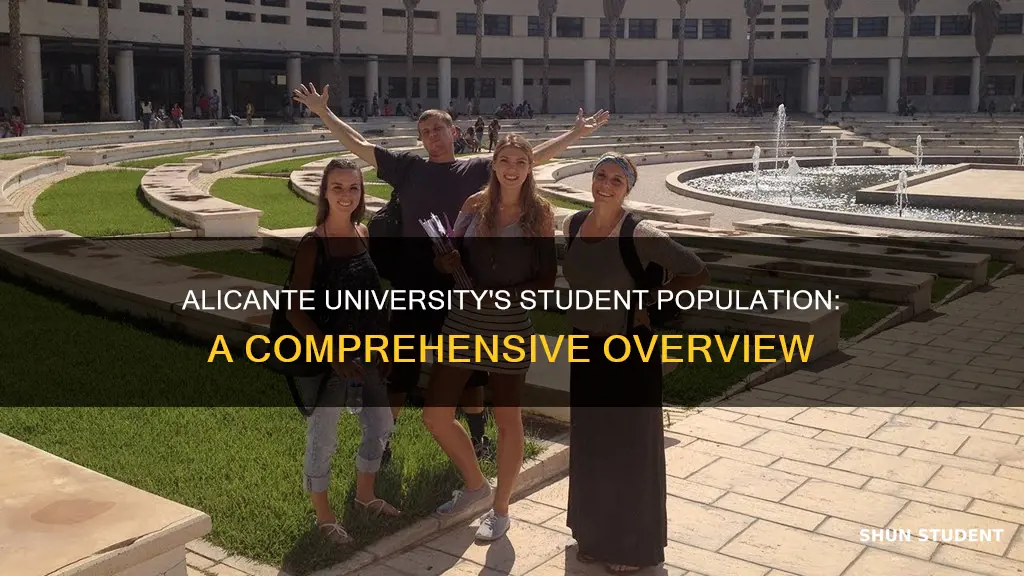 how many students go to university of alicante spain