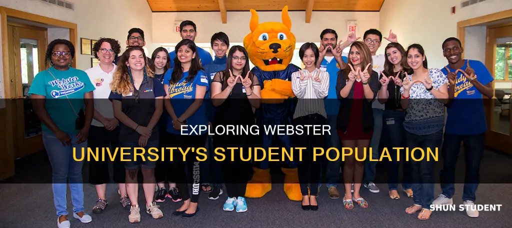 how many students go to webster university