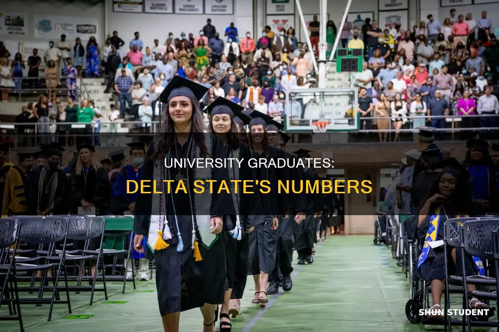 how many students graduate from delta state university