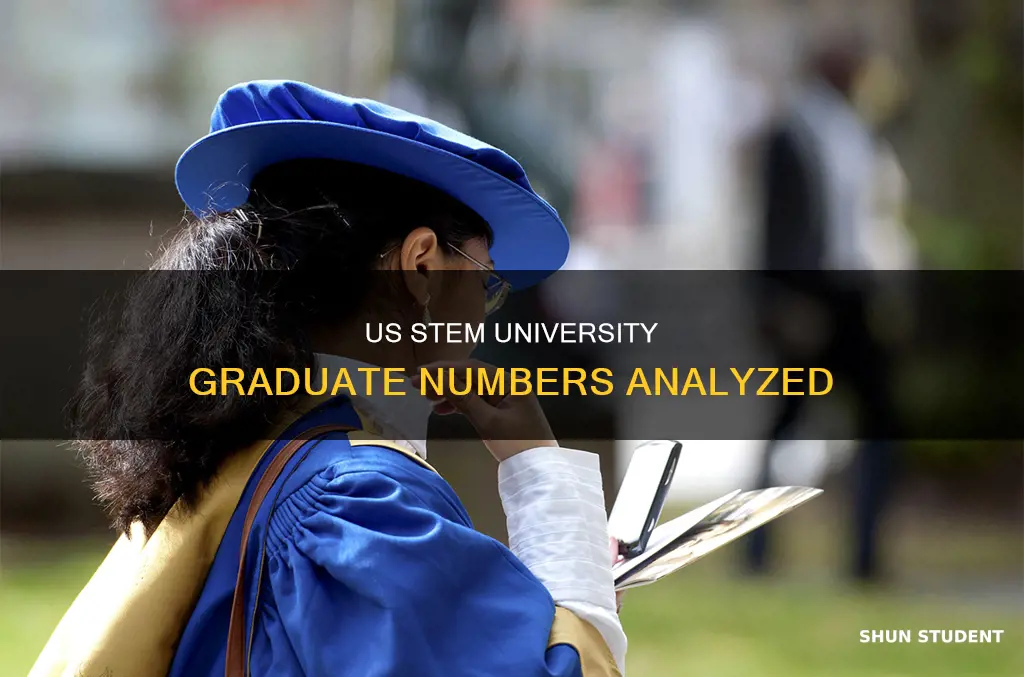 how many students graduated from stem universities in us