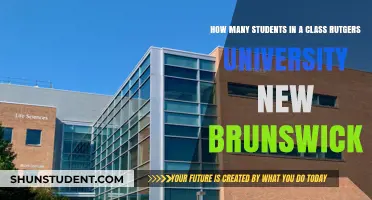 Class Sizes at Rutgers University: How Big?