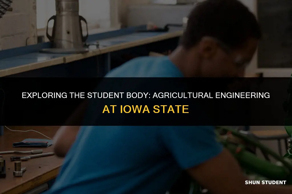 how many students in agricultural engineering at iowa state