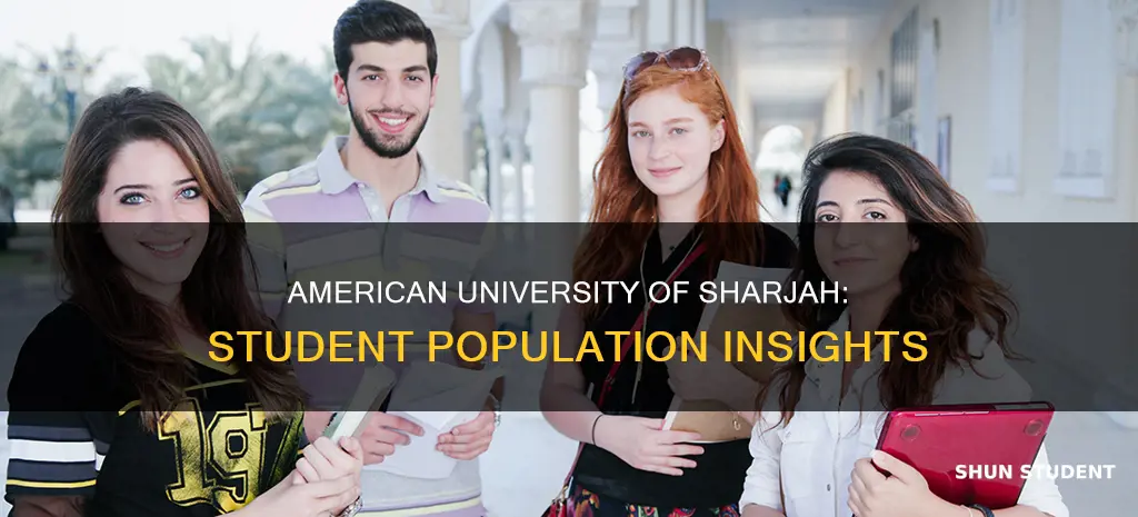 how many students in american university of sharjah