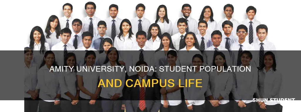 how many students in amity university noida