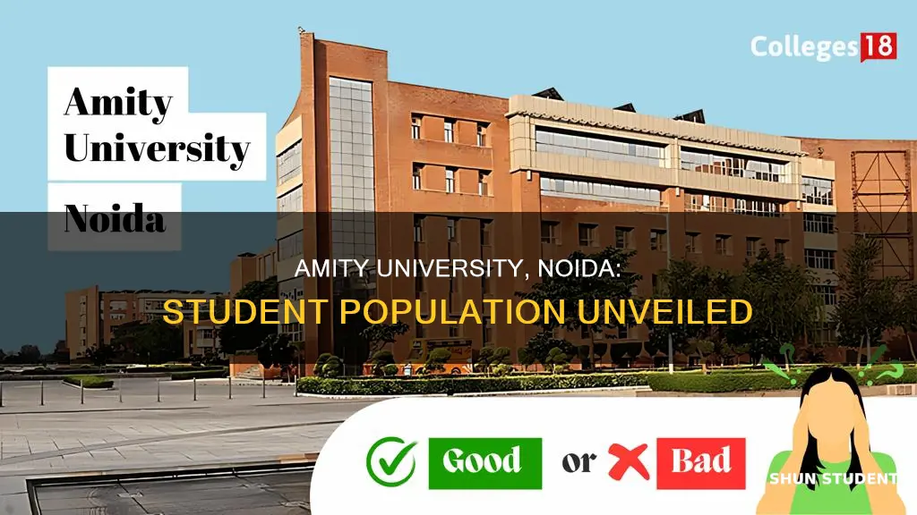 how many students in amity university noida