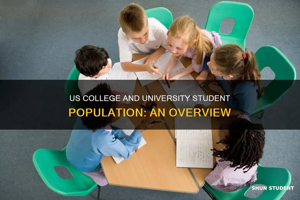 how many students in college and universities