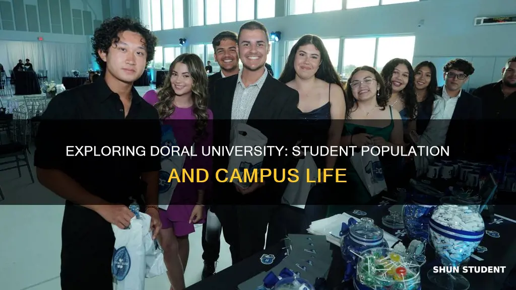 how many students in doral university