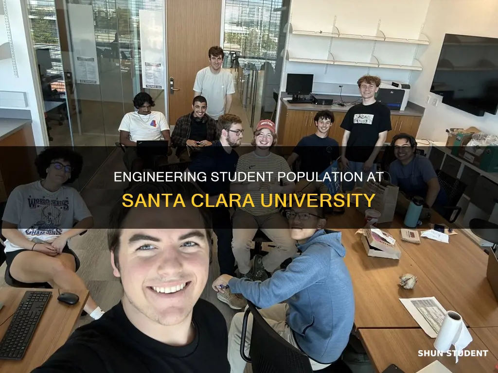 how many students in engineering at santa clara university