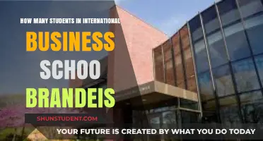International Business School Brandeis: Student Body Size