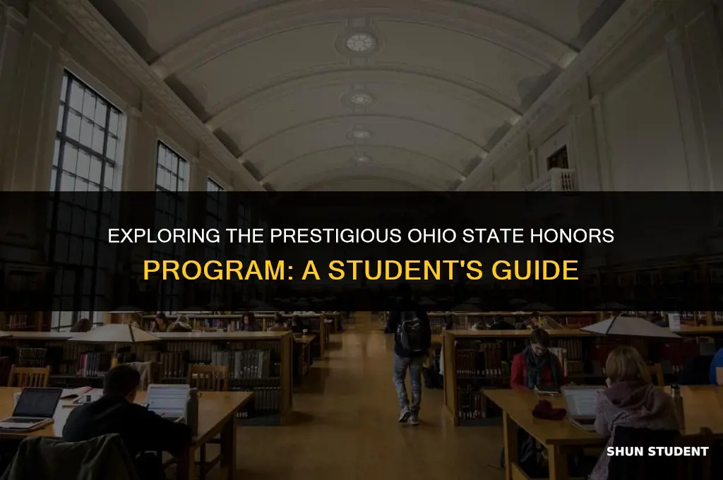 how many students in ohio state honors program