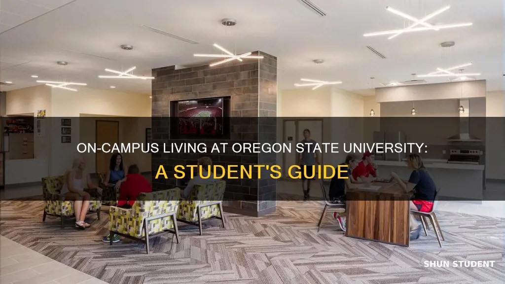 how many students in oregon state university living oncampus