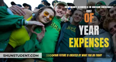 Oregon University: Annual Expenses and Student Numbers