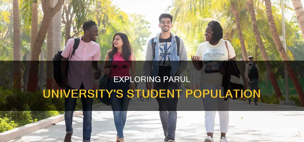 how many students in parul university