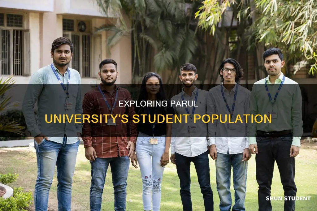 how many students in parul university