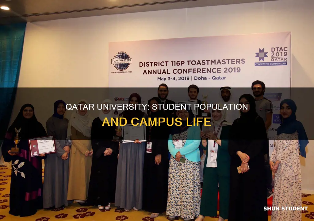 how many students in qatar university