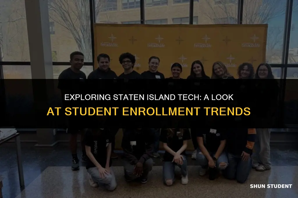 how many students in staten island tech