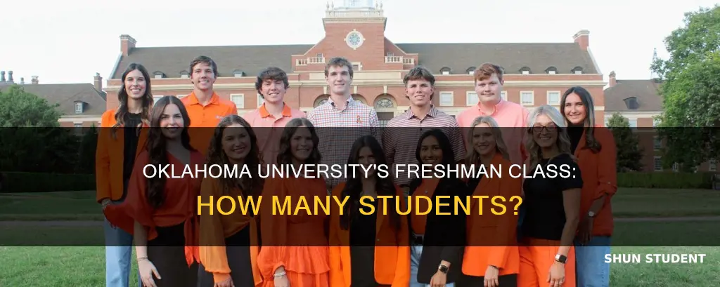 how many students in the freshman class at oklahoma university