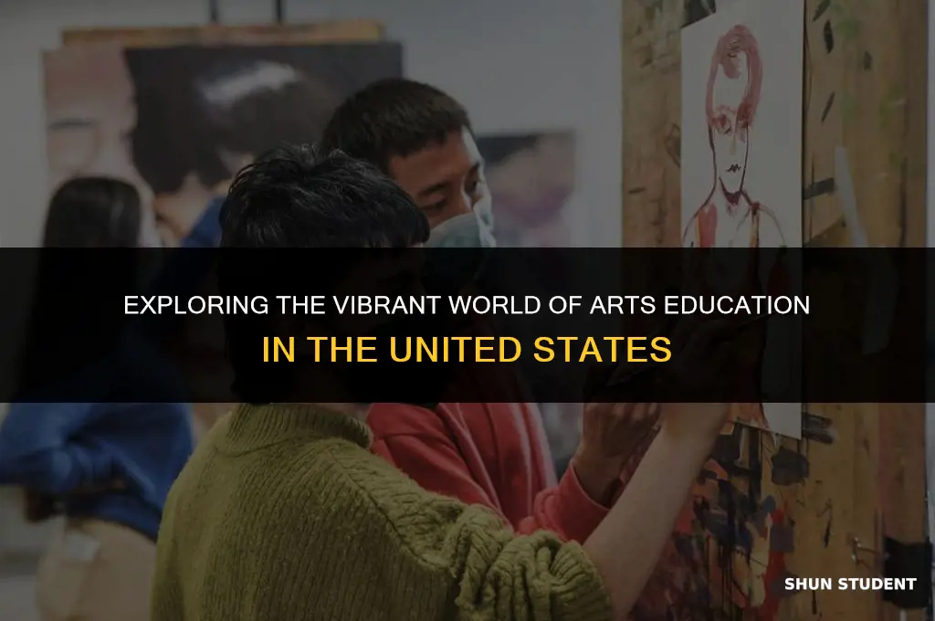how many students in the united states are in arts