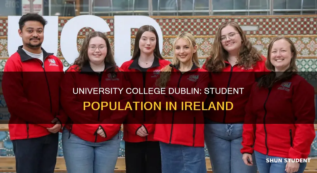 how many students in university colleg dublin ireland