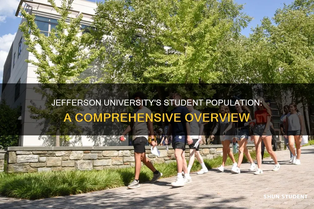 how many students jefferson university