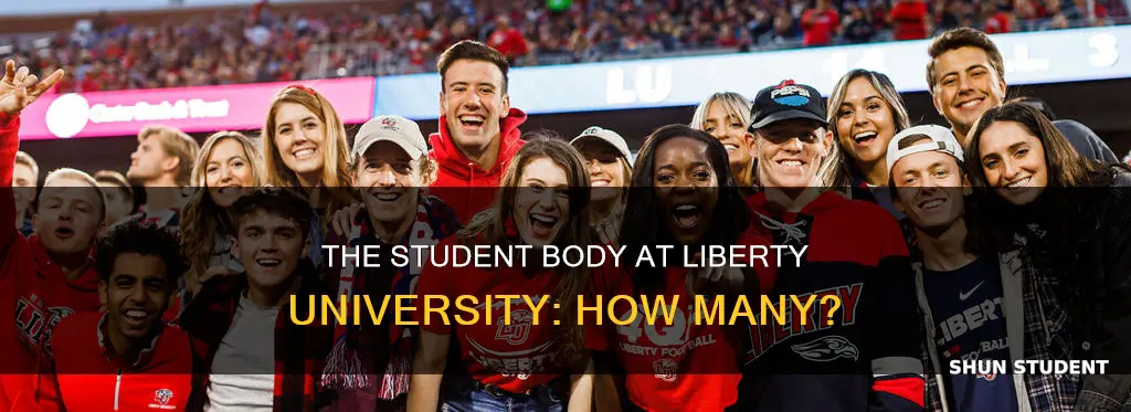 how many students kiberty university