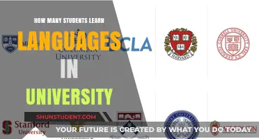 Language Learning in University: How Many Students?