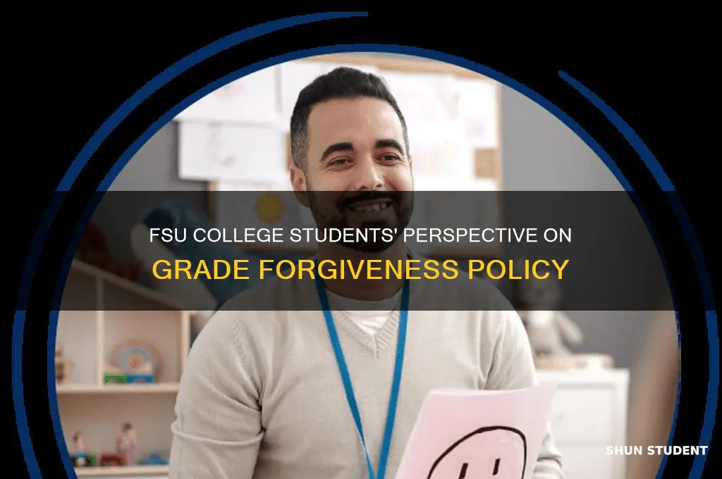 how many students like grade forgiveness in fsu college