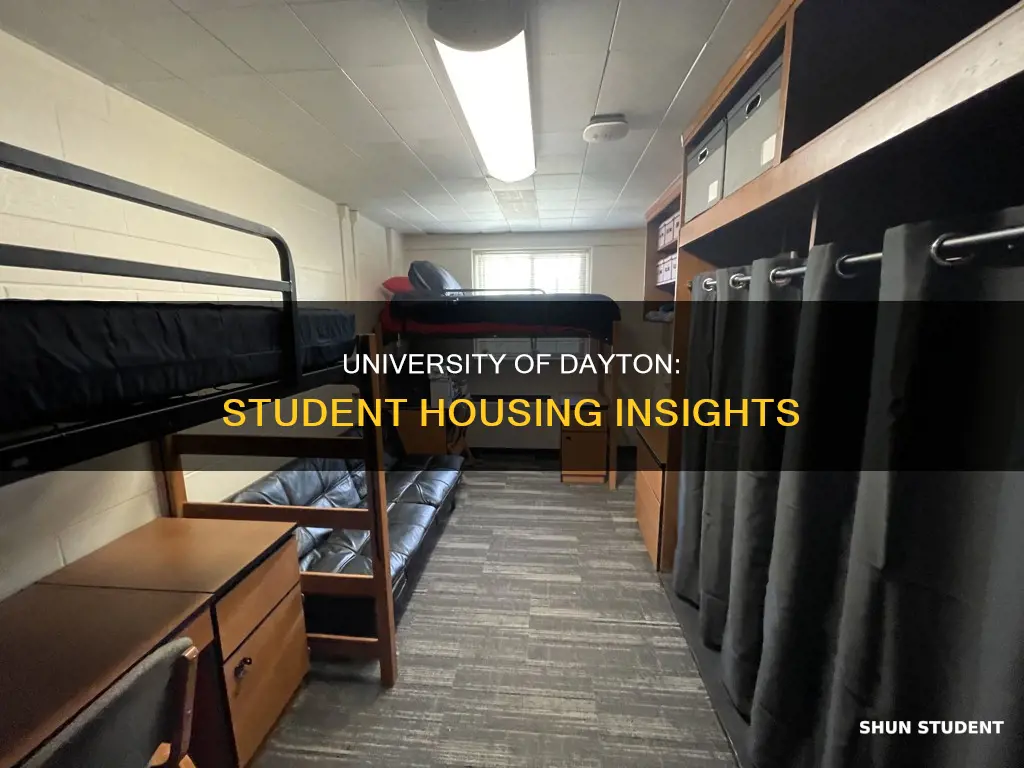 how many students live in dorms at university of dayton