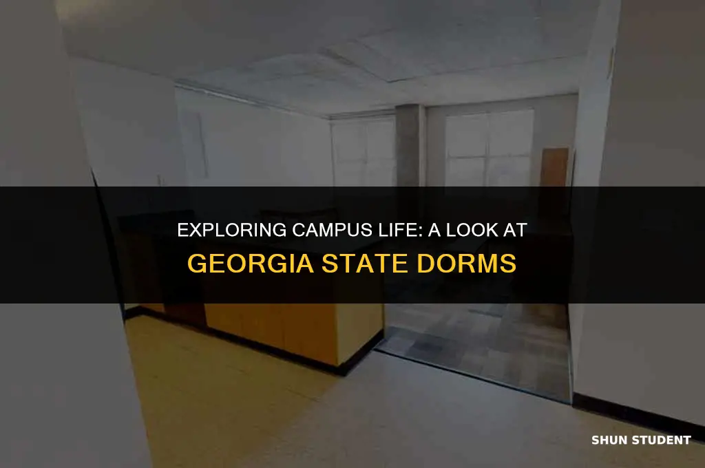 how many students live in georgia state dorms