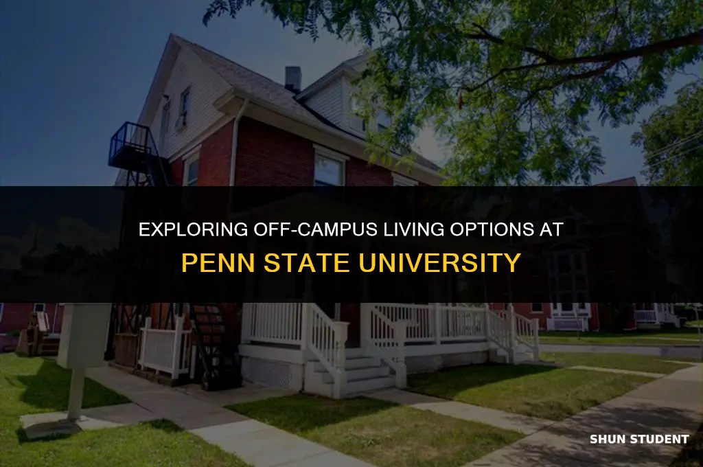 how many students live off campus at penn state