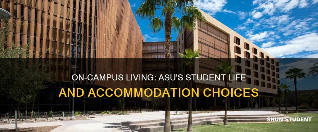 how many students live on campus at arizona state university