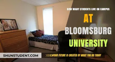 On-Campus Living at Bloomsburg University: How Many Students?