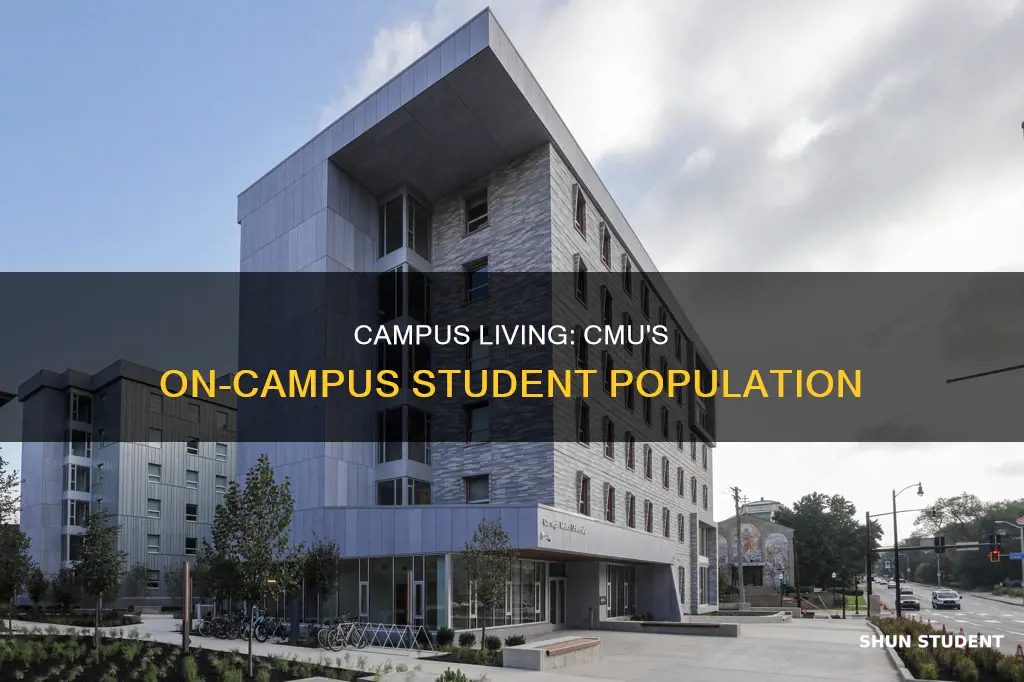 how many students live on campus at central michigan university