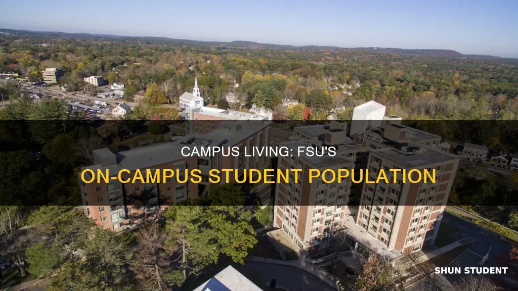 how many students live on campus at florida state university