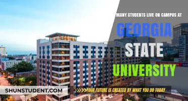 On-Campus Living at Georgia State University: How Many Students?