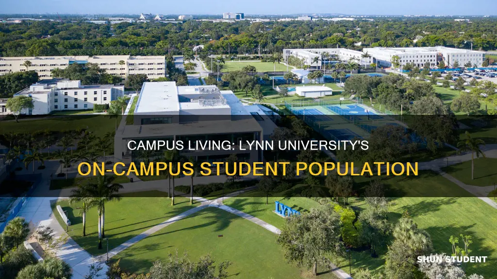 how many students live on campus at lynn university