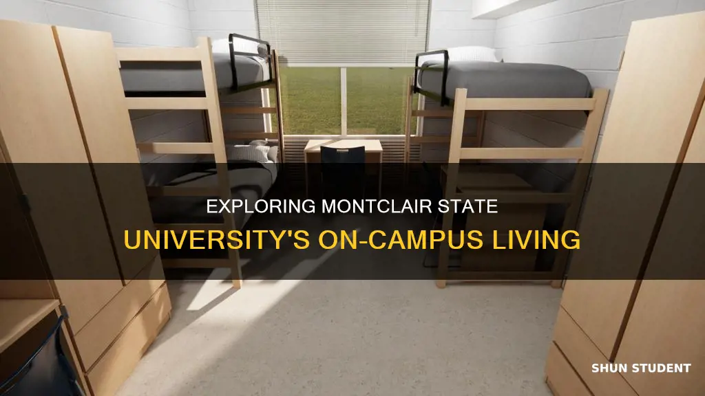 how many students live on campus at montclair state university