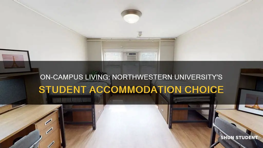 how many students live on campus at northwestern university