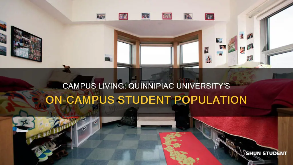 how many students live on campus at quinnipiac university