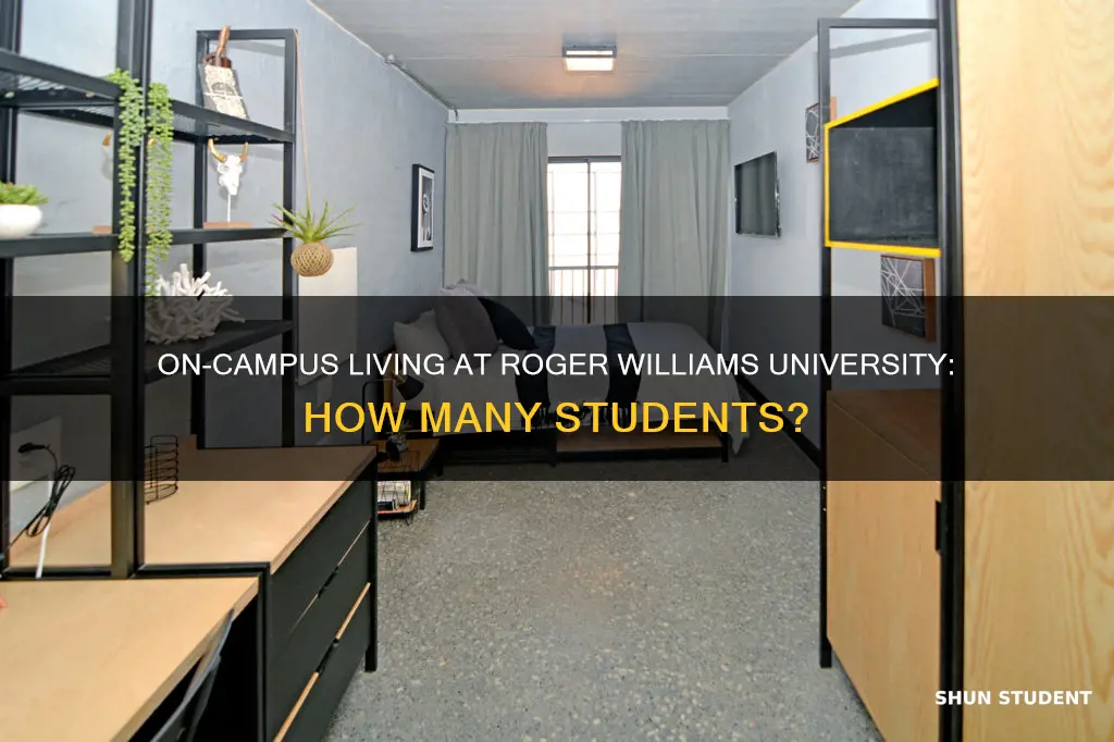 how many students live on campus at roger williams university