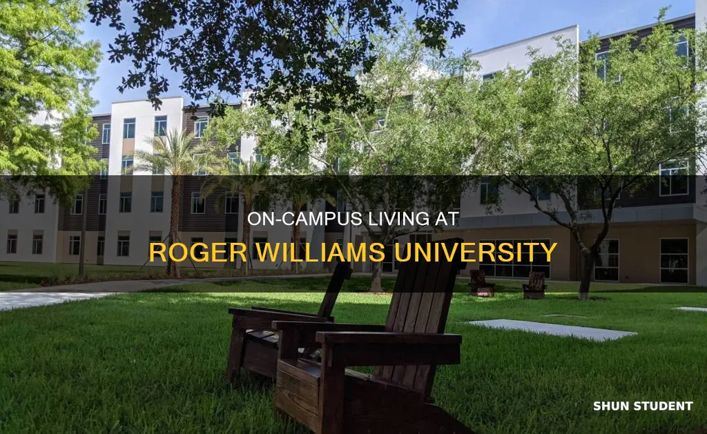how many students live on campus at roger williams university