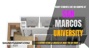 San Marcos University: On-Campus Living Popularity