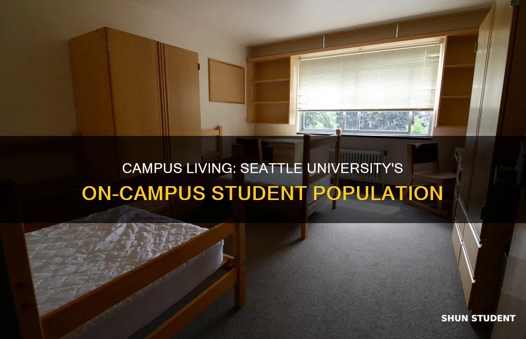 how many students live on campus at seattle university