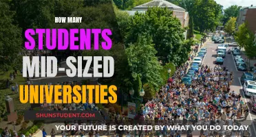 Exploring Student Numbers at Mid-Sized Universities