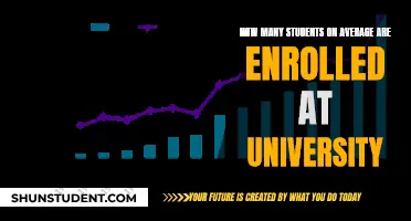 University Enrollment Trends: Average Student Numbers Explored