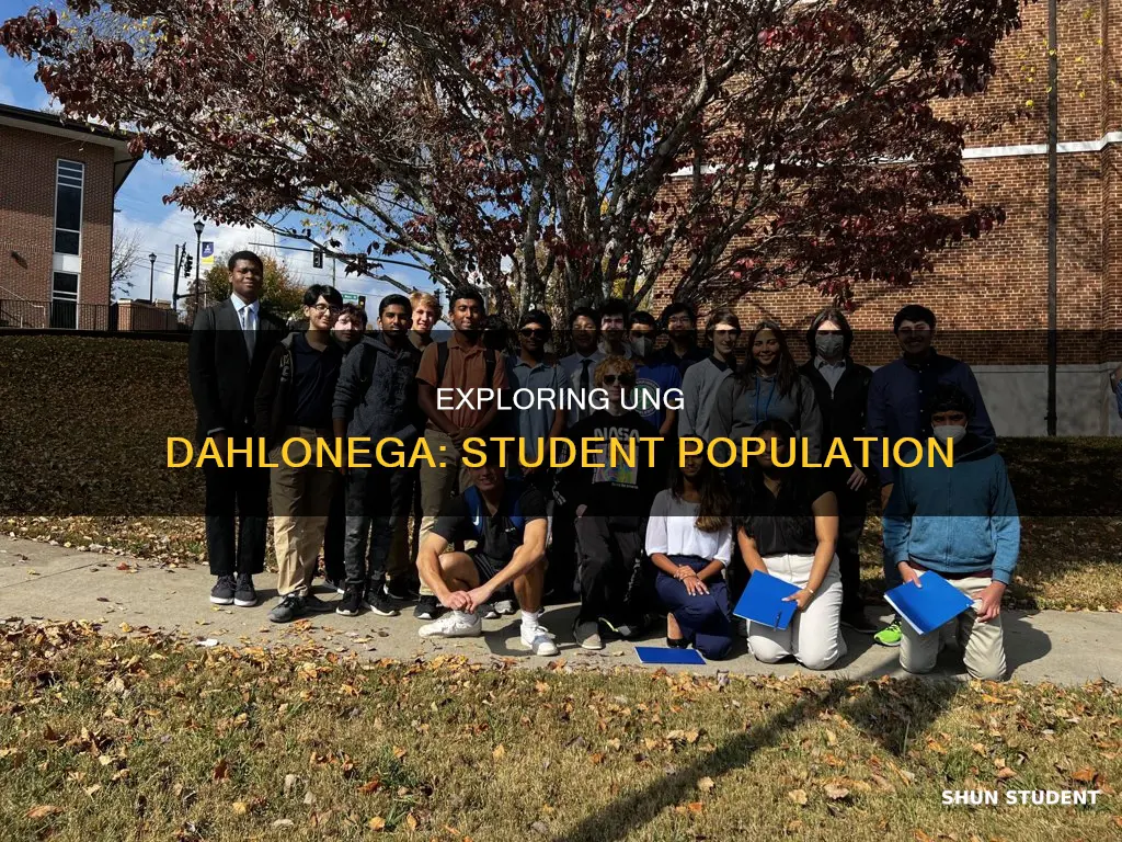 how many students on university of north georgia dahlonega campus