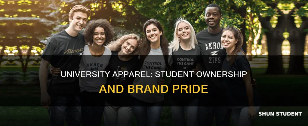 how many students own university apparel