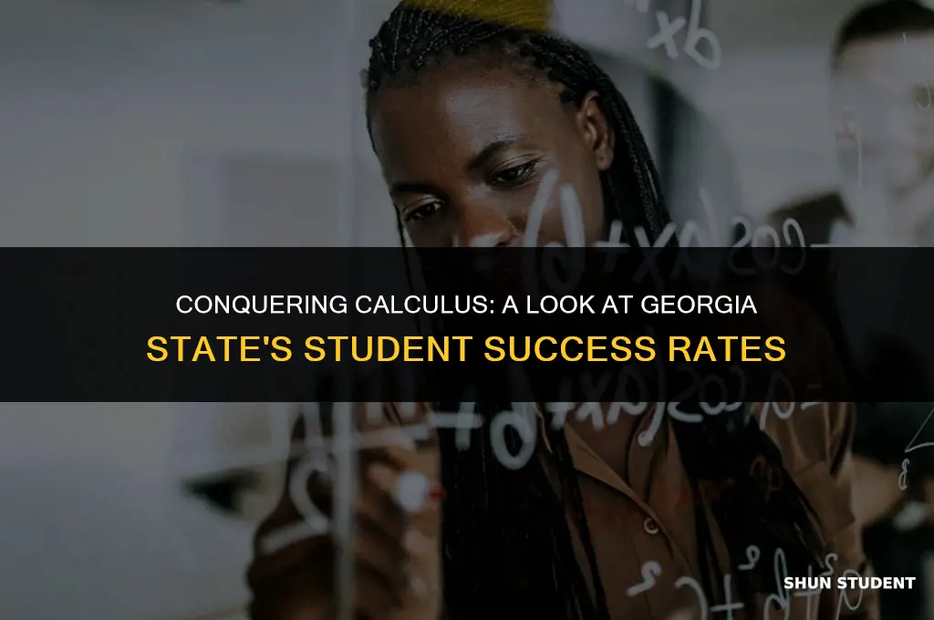 how many students pass calculus ga state
