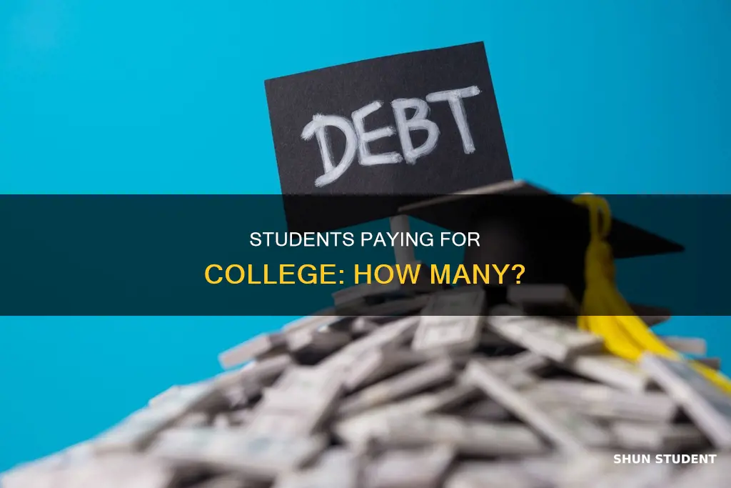 how many students pay for college