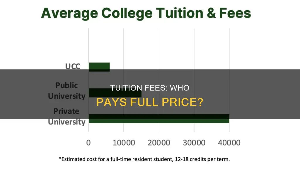 how many students pay full tuition